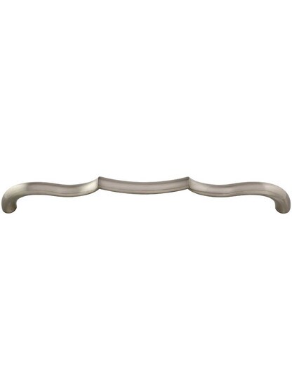 Trellis Cabinet Pull - 8 3/4 inch Center-to-Center in Satin Nickel.